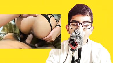 Giving Blowjob to My Stepbrother when no one at home. Reaction Video.