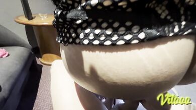 My girlfriend looks submissive when she wears a miniskirt