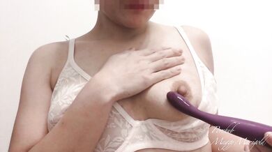 I masturbated my nipples with the toy I just used for my clitoris. Cum several times