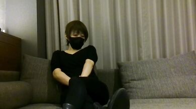 Married woman mature woman full body black tights extreme vibrator masturbation