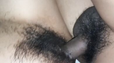 La hairy vagina of my wife is very tasty - REAL HOMEMADE VERY RICH