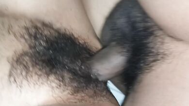 La hairy vagina of my wife is very tasty - REAL HOMEMADE VERY RICH
