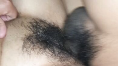La hairy vagina of my wife is very tasty - REAL HOMEMADE VERY RICH