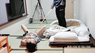 Personal SM video Sex slave in Yukata.Japanese-style inn.Rope whip brush toy.浴衣のマゾ奴隷。【あまいSM せつないSM】