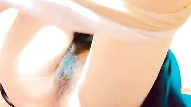 [Japanese uncensored] Suddenly horny after the alumni association! I messed with my clitoris and nip
