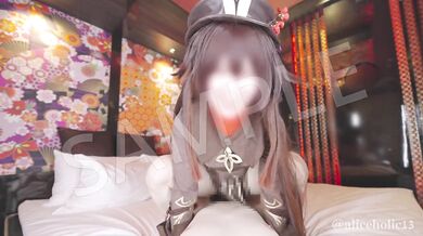 Fu Tao from the Genshin Impact Deepthroat ,handjob ,doggy fuck and cowgirl lovely-fuck POV