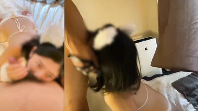 [japanese hentai cat cosplay]”have sex with a fan”Blowjob while calling a fan's name