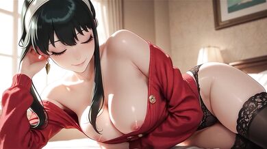 Yor Forger secret meeting - Spy x Family hentai (AI)