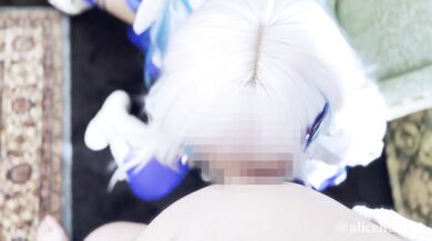 【Aliceholic13】 Japanese Cosplayer cumshot sex【個人撮影】ドスケベ淫乱皇女Vtuberのコスプレした痴女がバックで犯されて昇天【ありすほりっく】