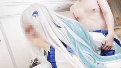 【Aliceholic13】 Japanese Cosplayer cumshot sex【個人撮影】ドスケベ淫乱皇女Vtuberのコスプレした痴女がバックで犯されて昇天【ありすほりっく】