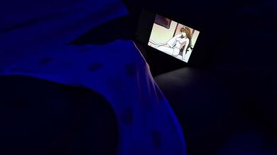 Avatar masturbates watching gay lesbian hentai porn