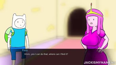 PRINCESS BUBBLEGUM SHOWING HER FAT JUICY BUBBLEGUM ASS - 5 - C. Time