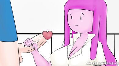 PRINCESS BUBBLEGUM SHOWING HER FAT JUICY BUBBLEGUM ASS - 5 - C. Time