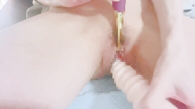Japanese Toys Dildo Gaping Widen Expansion Dilatation Cervix Squirt Cervix