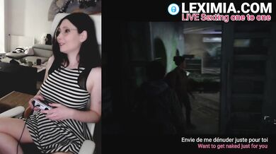Asian big tits playing and cumming TLOU 2. Letsplay 3