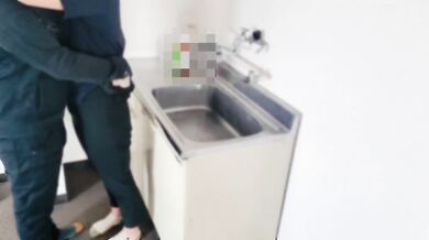 Want to peek into the secrets of the hot water room? Japan Standing Back Amateur Cowgirl