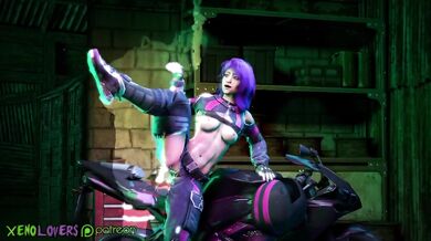 The Wraith & Yui Kimura starring in Biker Girl!! (Dead by Daylight)