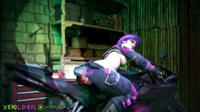 The Wraith & Yui Kimura starring in Biker Girl!! (Dead by Daylight)