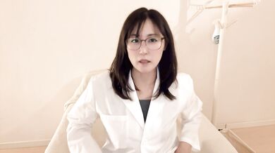 Demonstration of Dr. Yukaron's beautiful vagina massage! cowgirl with a perfectly prepared vagina!