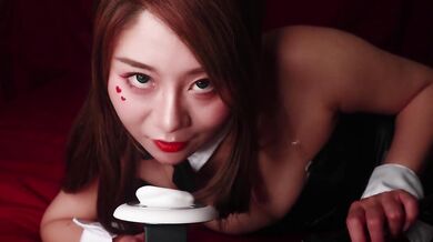 Exclusive content: ASMR Bunny Girls Lick your ears