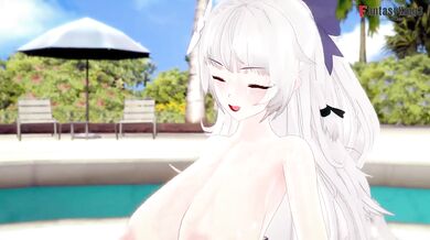 Vittorio Veneto amazing tits fucking | azur lane