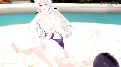 Vittorio Veneto amazing tits fucking | azur lane