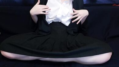 JAPANESE SCHOOLGIRL ACTIVATE HERSELF BEFORE MASTURBATION AND RECORD IT ON CAMERA