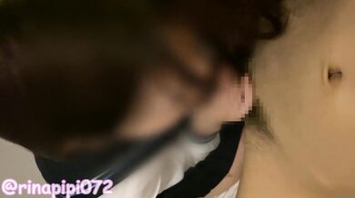 A very cute high school girl in school uniform giving a thick blowjob that was too good to be true..