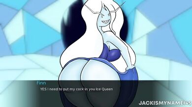 ICE QUEEN SHOWING OFF HER BIG FAT TITS AND GIVING HOT HANDJOB - 6 - C. Time