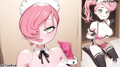 Poppy playtime hentai anime - MM Long Legs big tits blow job hand job