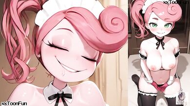 Poppy playtime hentai anime - MM Long Legs big tits blow job hand job