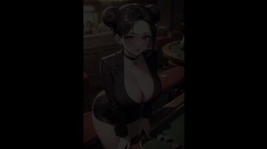 AIによって生成されたカジノで誘惑する美女達