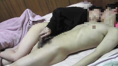 Sっ気アラフィフ熟女がキス・手コキ・濃厚フェラ・玉舐めで暴発射精させる　Japanese mature blowjob, handjob and kiss
