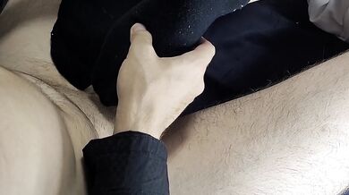 SHOW YOUR FEET? Oh, my dick is hard… // Foot fetish massage