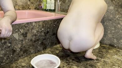 Japanese Sub Wife Screams From Getting Listerine Enema And Cums Uncontrollably