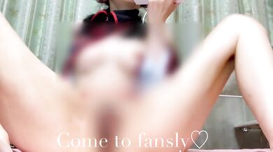 ASMRSexy cosplay, ear licking, feet & whisper日本人女子の耳舐め、足裏、囁き
