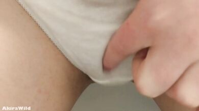 Desperate Pee In My White Panties - Can't Hold it Anymore - C4S Teaser