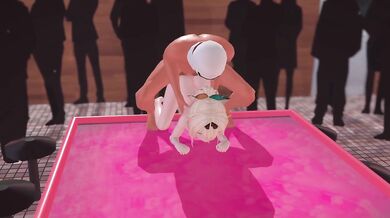 【MMD】irh バック手マンSEX / irh fingering back→SEX【差分】