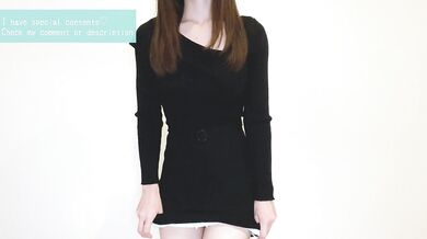Japanese Cosplayer pull off her shorts and try on haul