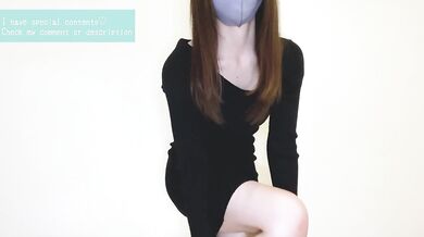 Japanese Cosplayer pull off her shorts and try on haul