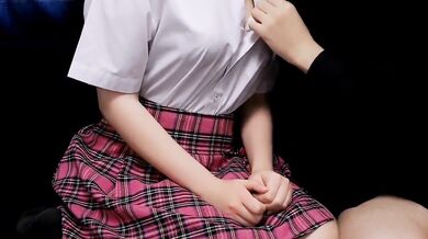 INVITED A SHY JAPANESE SCHOOLGIRL HOME AND DECIDED TO TOUCH HER AND THEN MASCURATED