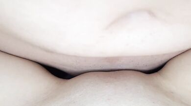 He rubs my clit with his cock and I get an orgasm