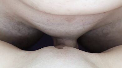 He rubs my clit with his cock and I get an orgasm