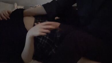 Sakuno, a Japanese lesbian who can't hold back her sexy voice