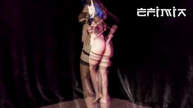 BAD GUY Demon Girl's HOTTEST Striptease