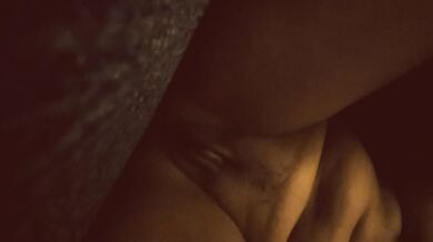 After she squirted, she touch herself
