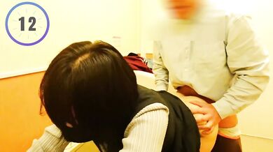 Taking a cute married woman from a bookstore into the bathroom