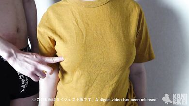 【素人コラボ】彼女巨乳揉みポロリ My amateur girlfriend has some serious marshmallows! Japanese