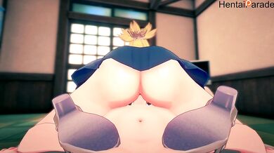 Private moment with Kohaku...