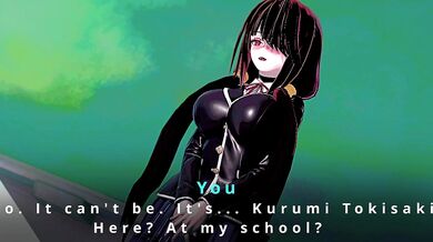 Date A Live - Kurumi Tokisaki arrives at your school, what would you do with her? Ep. 1